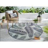 Sea Woven Plastic Round Outdoor Mat Plant Cheap Straw Beach Carpet China Supplier Taizhou thumbnail-3