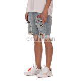 DiZNEW Bulk Wholesale American and European Style Distressed Jean Short Men thumbnail-4