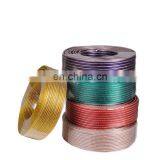 High Quality Strands Transparent Speaker Cable 2 Cores thumbnail-3