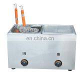 Heavy Duty High Efficiency 6 Grid Gas Oden Maker With Pasta Cooker Free Shipping thumbnail-3