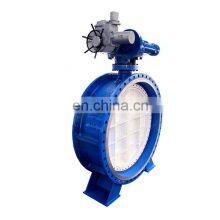 Bundor 2021awwa pn 16 Electric Triple Eccentric Butterfly Valve thumbnail-1