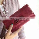 Fashional Trendy and Popular Pu Leather Butterfly Bow Wallet Purse Cartera Para Dama de Calidad Carteira thumbnail-6