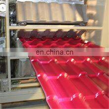 PVC+ASA/PMMA Glazed Roof Tile Making Machine