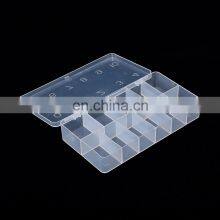 High Quality 1000PCS Plastic Clear Half Transparent Nail Art Tips Cell Empty Nail Tip Storage Box Case Manicure Tool With Number thumbnail-5