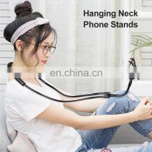 360 Degree Rotation Hanging Neck Bracket Selfie Mobile Phone Holder Phone Stands thumbnail-3