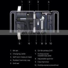 Xiaomi Youpin HOTO 12V Electric Drill Tool Box Hybrid Repair Tool Kit Home Installation Hand Power Tool Kit Sewing Pliers thumbnail-2