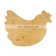 Bamboo Animal Shaped Cutting Board Chicken Shape Wood Chopping Board thumbnail-2