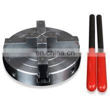 High Precision 4-Inch 6-Inch Drilling Tools 4 Jaw Linkage Lathe Chuck For Wood Lathe thumbnail-1