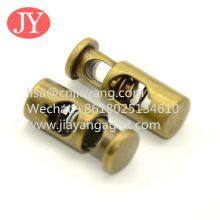 Polish Metal Drawstring Stopper Silver Shoelace Cord Ends Stopper Custom Size thumbnail-2