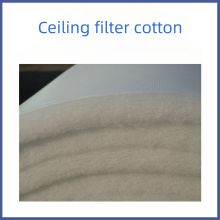 Top filter cotton for terminal filtration on the roof of the painted room