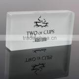 Clear Acrylic Sign Block Acrylic Logo Block thumbnail-3