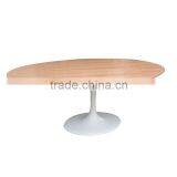 cheap metal and glass dining table HY-B023