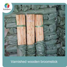 Outdoor Household Cleaning Products Wooden Broom Stick Dustpan Brush Handle PP Broom Head Eucalyptus Wood Metal Home Use thumbnail-2