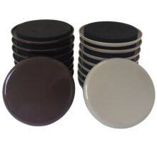 Furniture Sliders, 3.5inch Furniture Sliders Pads for Hardwood Floors, Reusable Round Glides Glider, Heavy Duty Furniture Movers Sliders thumbnail-5