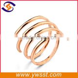 Bulk wholesale gold spring shape napkin ring