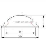 TDS-HB100 120 Degree 100mm 120W Led Glass Lens for Bay Light thumbnail-2