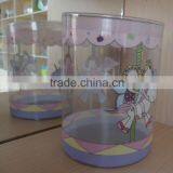 offset printing plastic round box cylinder box