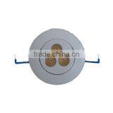 Aluminum Housing Dimmalbe&Fire Proof Optional 3X1W Led Kitchen Ceiling Lights