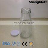 300ml Juice Bottle Glass Water Bottle Glass Milk Bottle With Screw Lid thumbnail-2