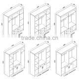 Wardrobe 4 Doors 6184 thumbnail-2