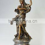 Bronze Cast Dancing Girl Sculpture