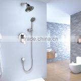 Chrome Brass Hot and Cold Rainfall Concealed Shower Mixers CS036 thumbnail-2