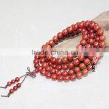 Wholesale Tibetan Elastic String 8mm Baphia Nitida,108 Beads Japa Mala Wrist Mala thumbnail-3