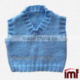 Hand Knitted Vest Cashmere Baby Waistcoat