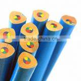 BSCI Factory Supplier Triangle Rainbow Color Lead/multi Color Pencil thumbnail-1