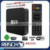 Rockchip RK3229 MXR Quad core Android 5.1 TV BOX 4K KODI Smart TV BOX with AV out Put Android TV BOX