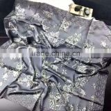 factory wholesale 90*90cm good quality digital printing 100% silk twill scarf, silk square scarf,hijab ,head scarf