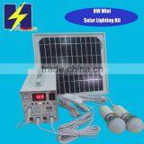 8W Solar House Kits 8W Solar Panel 2W LED 4AH Battery Work With USB Fan,LED,mobile Phone Charging Quality Choice thumbnail-2