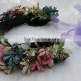 HL015 New Artificial Flower Crown/tiara Flower Crown/wedding Flower Crown Wreath Headband Flower thumbnail-2