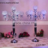 Romantic crystal wedding centerpiece candelabra centerpiece wedding table centerpieces for wedding&party decoration(CAN-067)                        
                                                                                Supplier's Choice