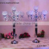 Romantic Crystal Wedding Centerpiece Candelabra Centerpiece Wedding Table Centerpieces for Wedding&party Decoration(CAN-067) Supplier's Choice thumbnail-1