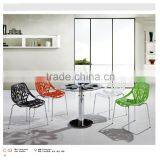 Low Price Round Glass Folding Dining Table Factory Sell Directly YY27 thumbnail-1