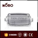 Decorative Stainless Steel Non-slip Serving Tray thumbnail-2