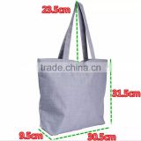 Reusable cotton canvas shopping bag