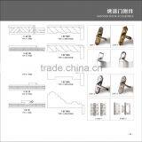 2016 Latest Composite Wood Veneer Plywood Door Frame Kitchen Cabinet Door Decoration Supplier's Choice thumbnail-4