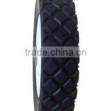 8 Inch Semi-pneumatic Rubber Wheel for Garbage Bin, Garden Cart, Lawn Mower thumbnail-5