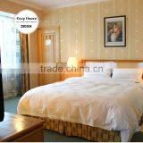 Amazing Embossed Plastic Wallpaper, Apricot Yellow Contemporary Vertical Stripe Wall Decal for Project , Paintable Wallcovering