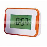 body response digital clock with colorful back light