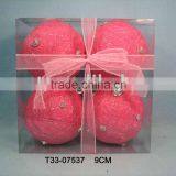 Christmas Jute Ball Decoration