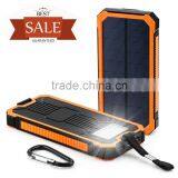 Power Bank Mobile Solar Charger 12000mah,solar Power Bank 20000mah thumbnail-1