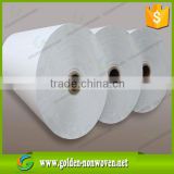 pp nonwoven fabric roll, small black/white spunbond nonwoven fabric roll for sofa interlining, mattress, bags ,furiture making