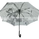 2015 new inventions in china full printing automatic open rain umbrella