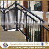Stair railing,handrail manufacturer supply the outdoor wrought iron stair handrail, meter price the iron railing