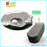 100% Bamboo Carbon Liner Bamboo Inserts thumbnail-3