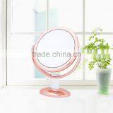 Rosegold Makeup Mirror Vanity Desktop Double Sided 10x Magnifying Mirror Supplier's Choice thumbnail-2