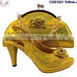 CSB1221 New Arrival Shoes & Bags Low Price Hot Popular Beautiful Lady High Heel Shoes Match Bag thumbnail-1